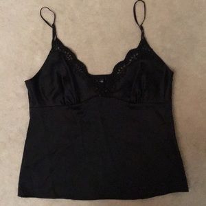Black beaded camisole